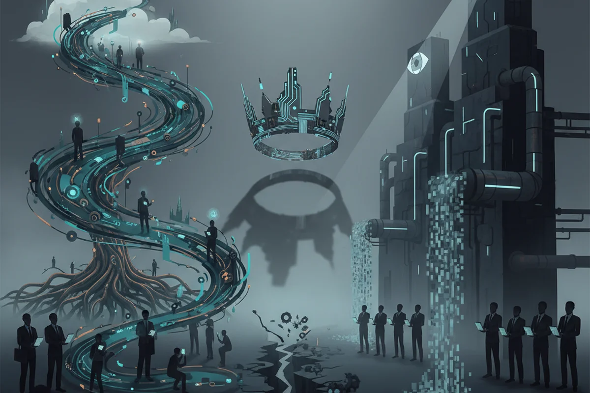 Why Is the AI You Get at Work Worse Than the One on Your Phone?