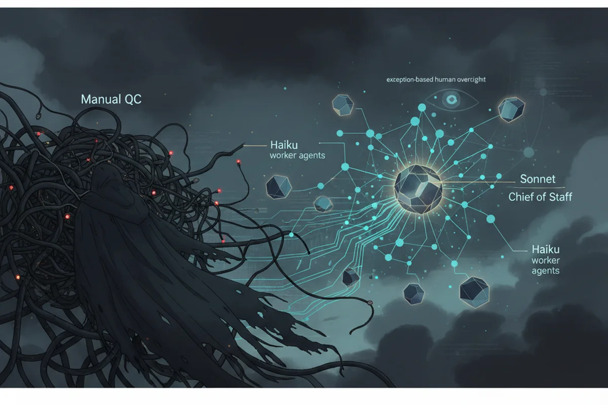 From Manual QC to Agentic Observability