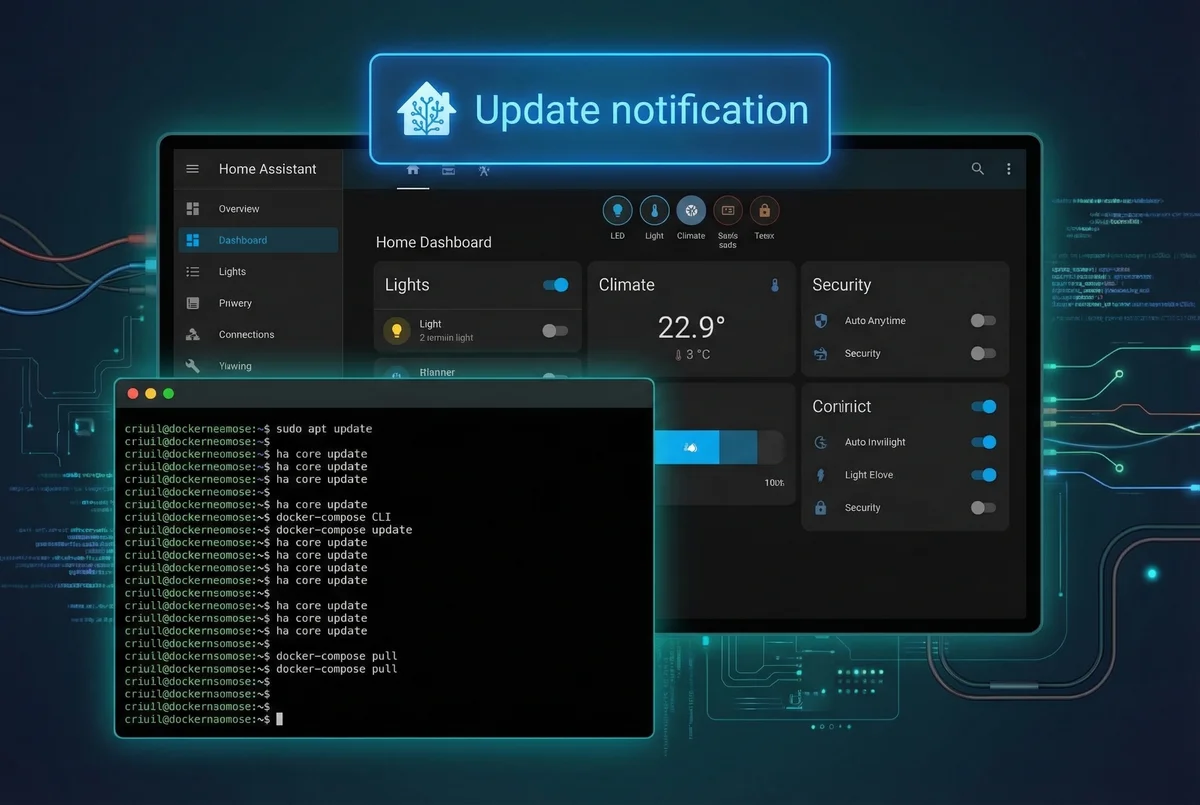 Home Assistant update CLI